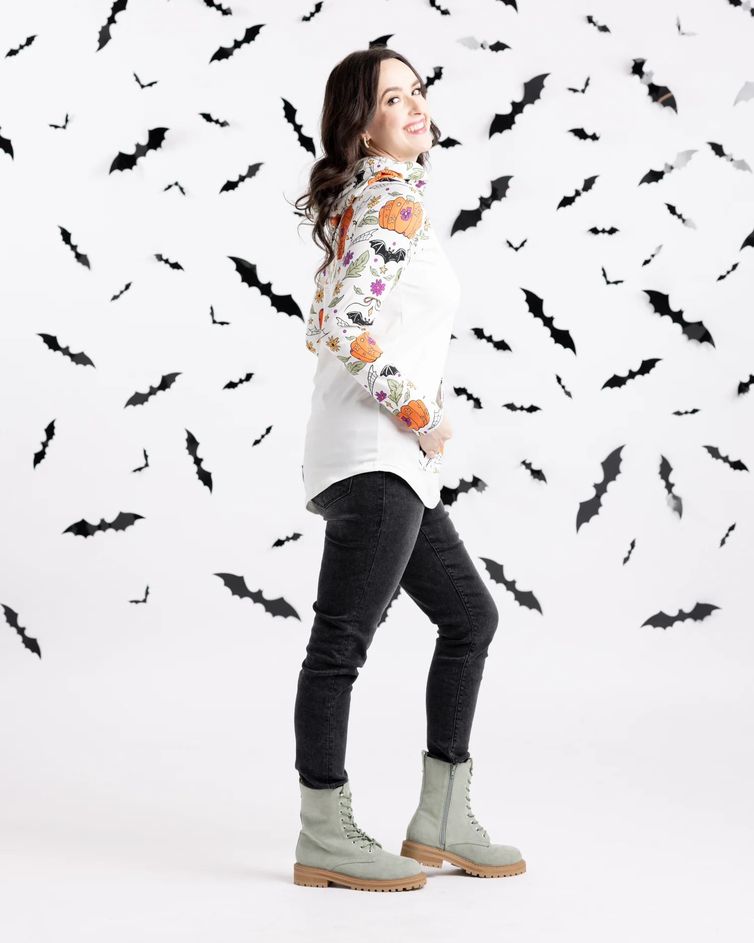 Amber Lightweight Hoodie - Dress To Possess Halloween Collection - Image 5