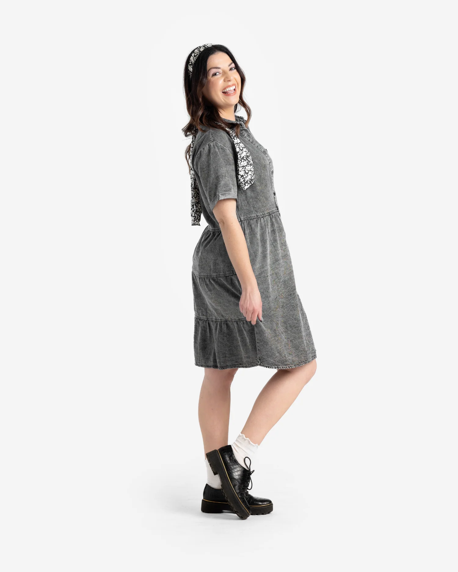 Ashton Denim Dress - Image 5