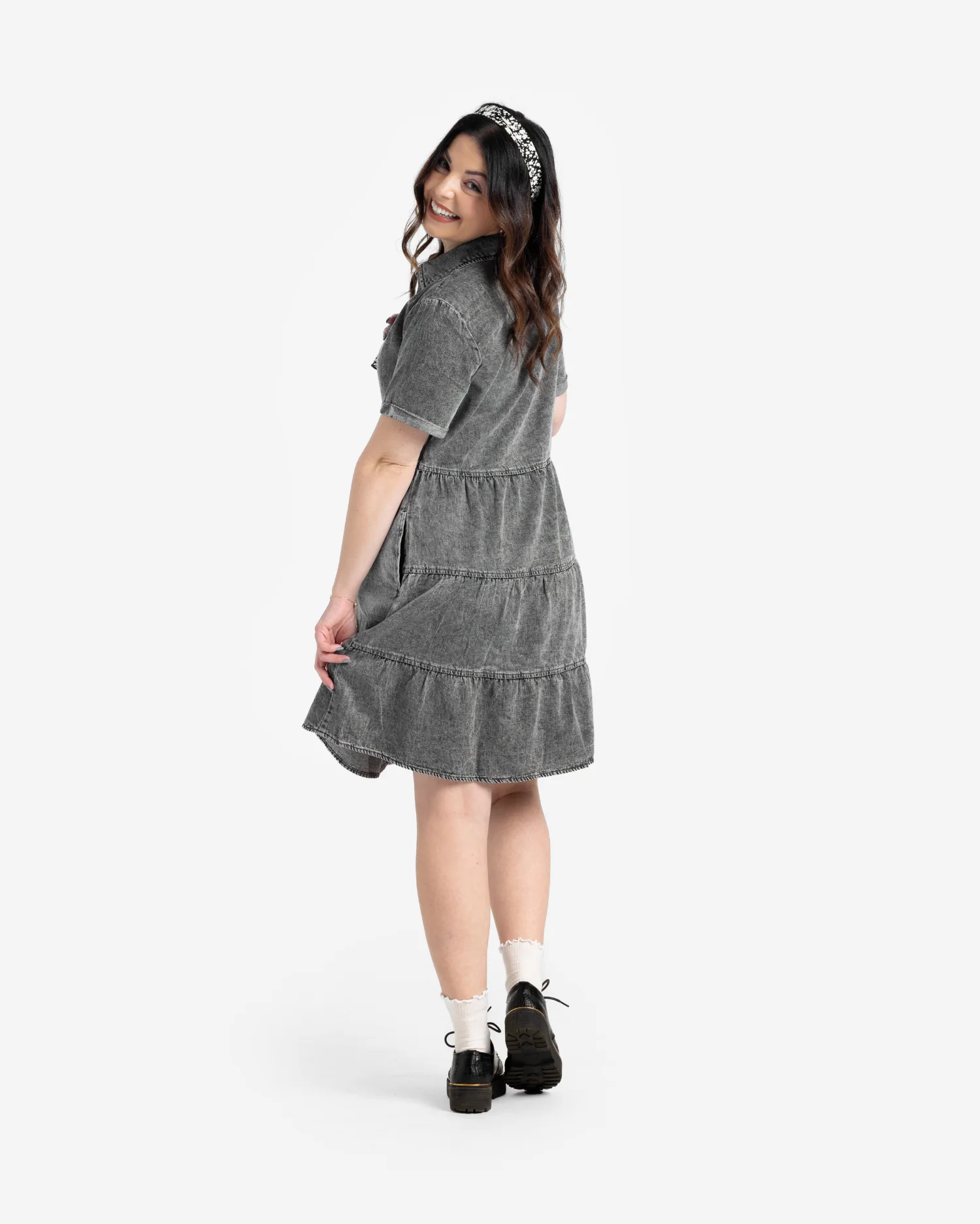 Ashton Denim Dress - Image 6