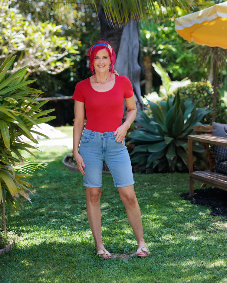 Bermuda Denim Shorts - Image 4