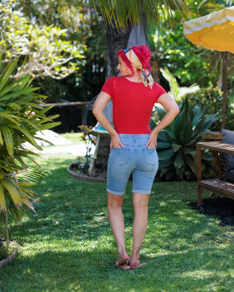 Bermuda Denim Shorts - Image 6