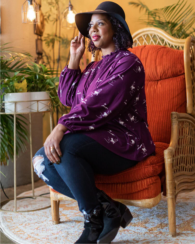 Clara Smock Blouse - Image 5