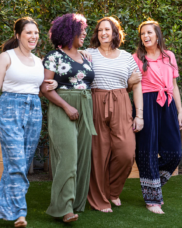 Dianne Paper Bag Wide Leg Pant - Image 5