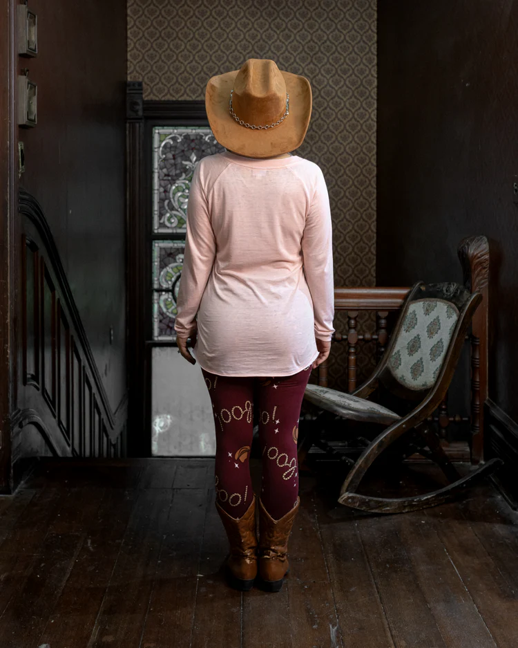 Julie Raglan Burnout Long Sleeve - Wicked Cute Halloween Collection - Image 3