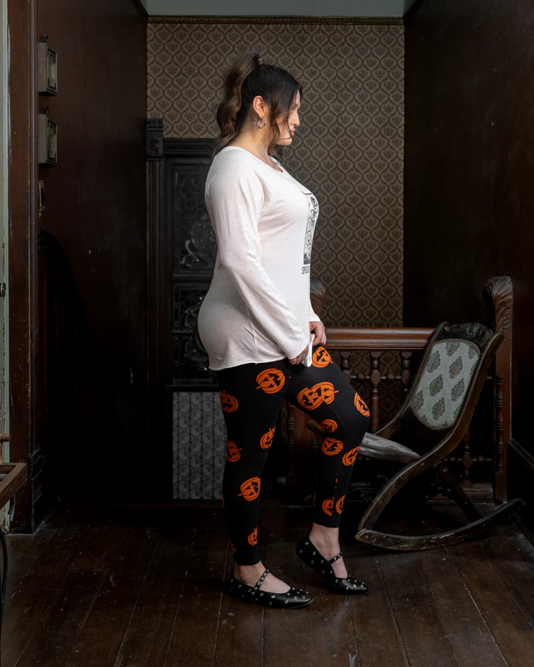 Julie Raglan Burnout Long Sleeve - Wicked Cute Halloween Collection - Image 5