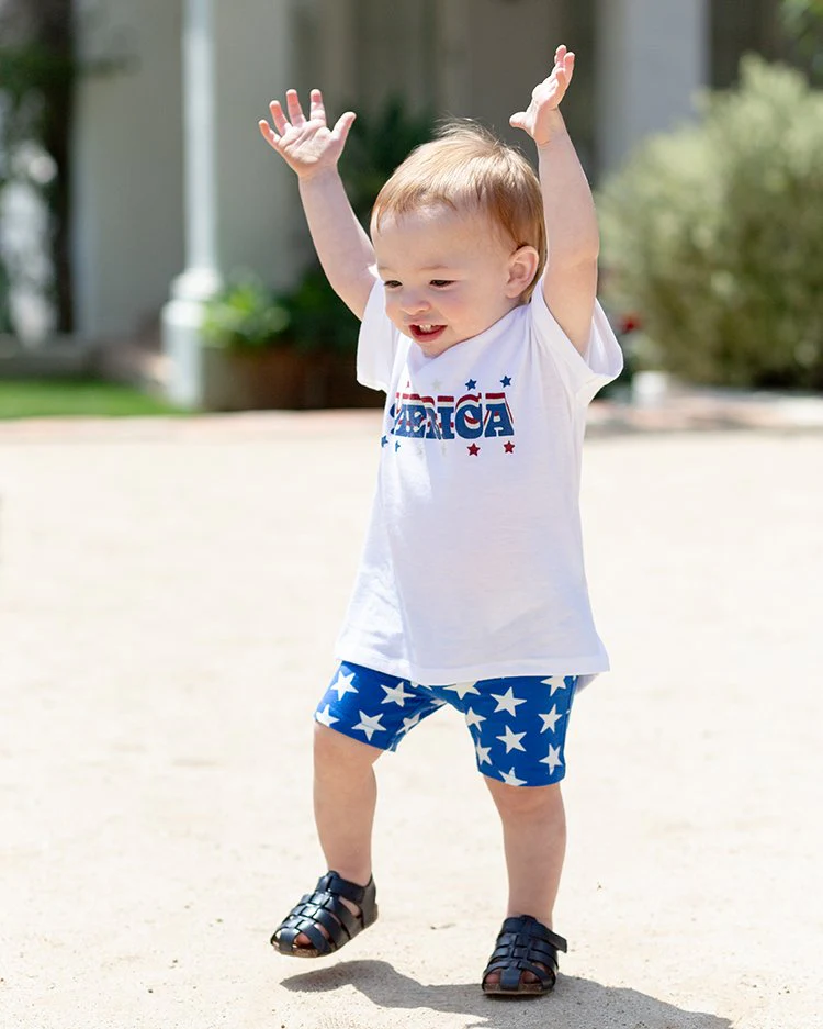 Kids Biker Shorts - Americana Collection 2022 - Image 4