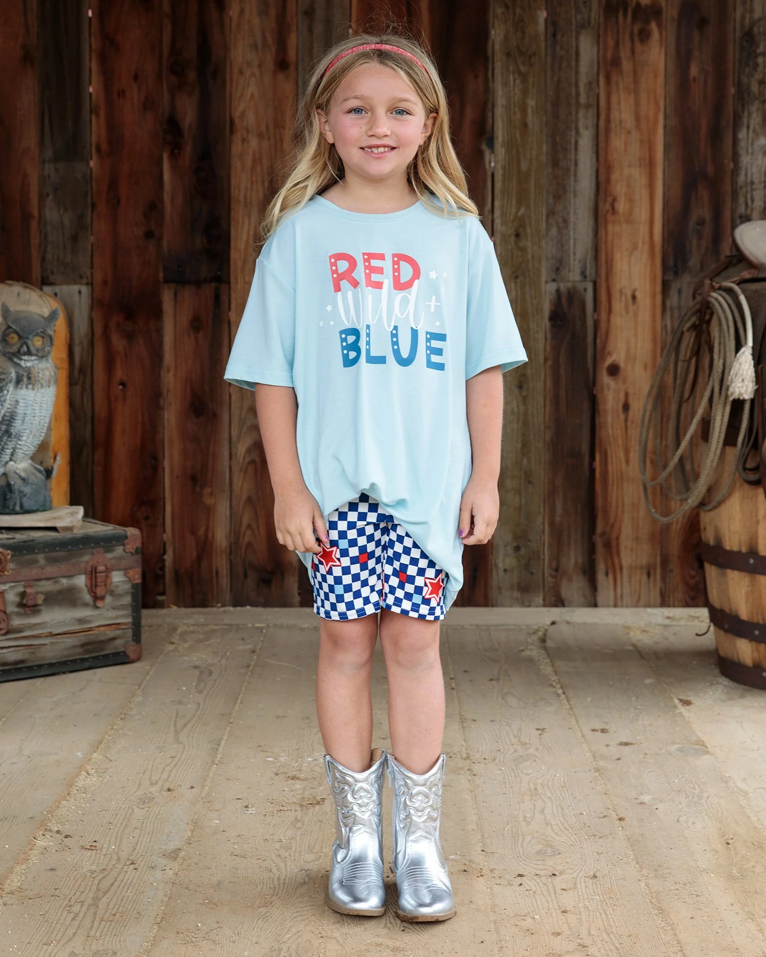 Kids Biker Shorts - Americana Collection 2023 - Image 3