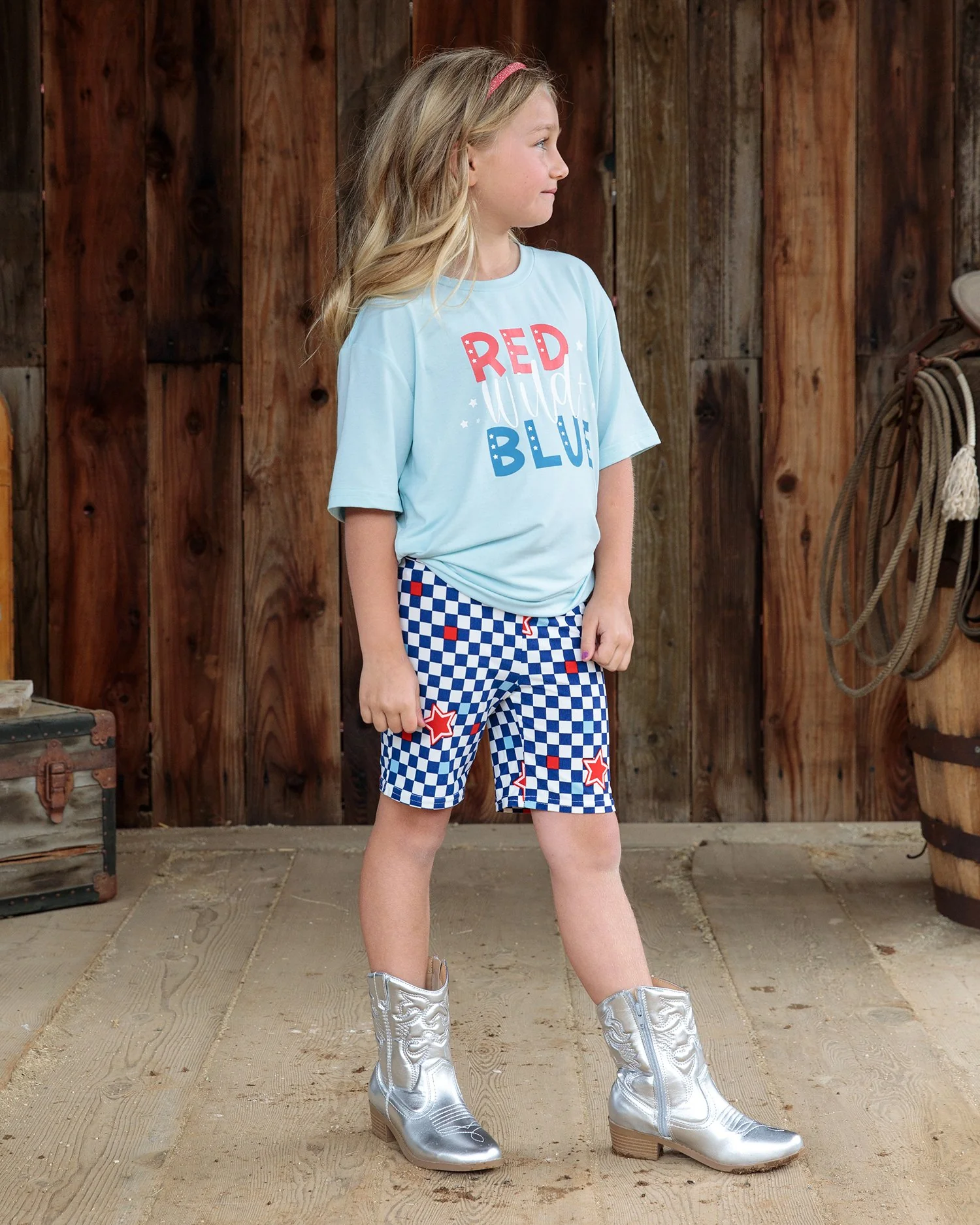 Kids Biker Shorts - Americana Collection 2023 - Image 4