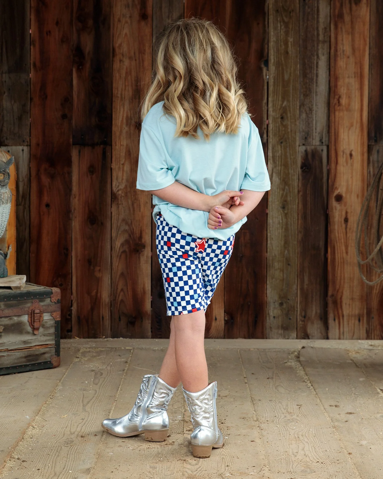 Kids Biker Shorts - Americana Collection 2023 - Image 5
