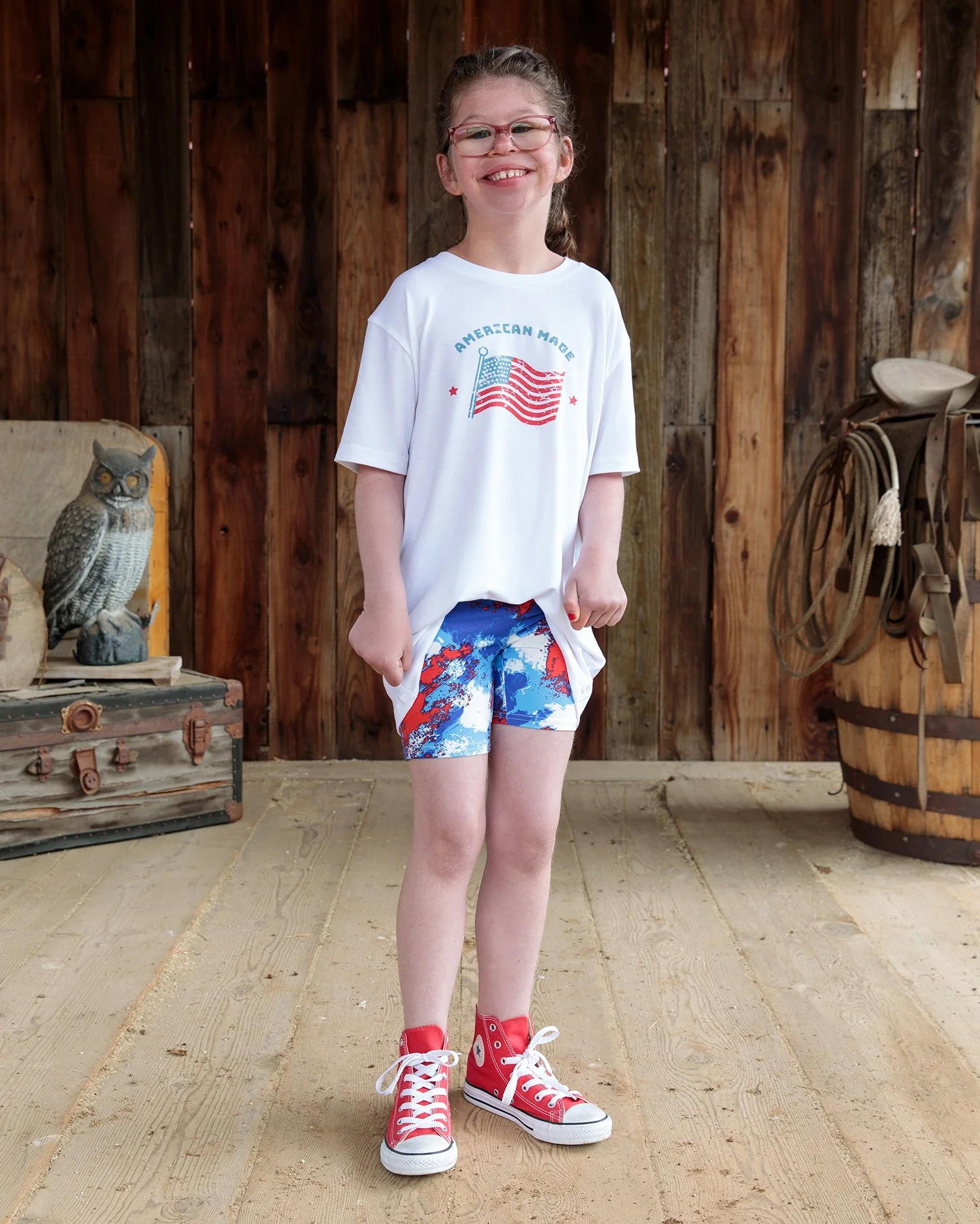 Kids Biker Shorts - Americana Collection 2023 - Image 6