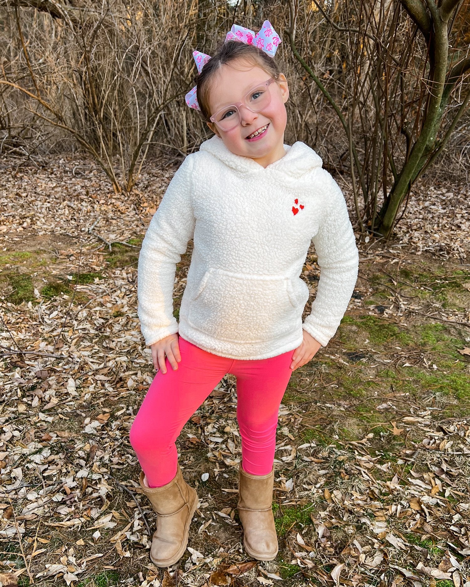 Kids Leggings -Love Ya Valentine's - Image 4