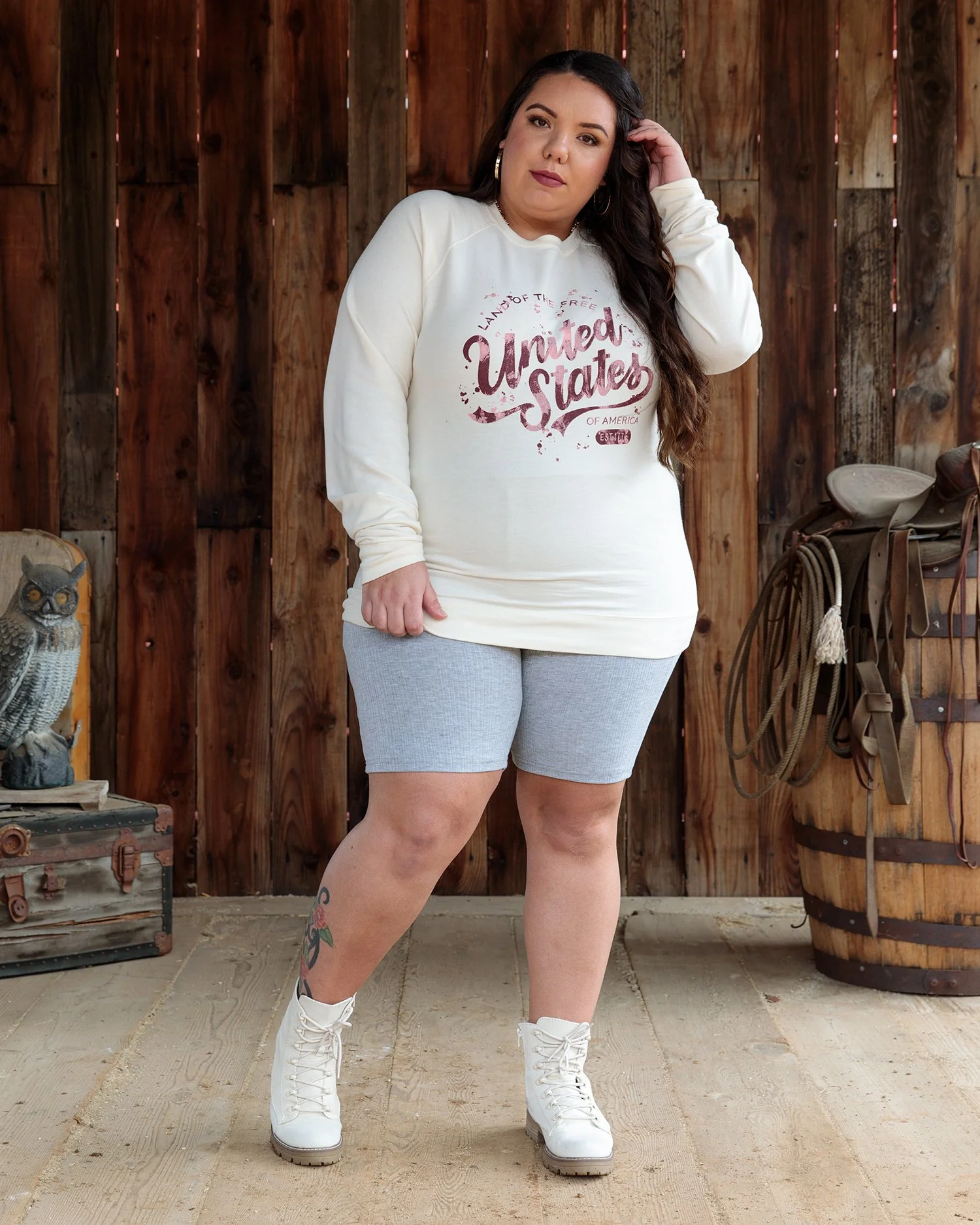 Logan Crew Neck Sweatshirt (Americana Collection 2023) - Image 4