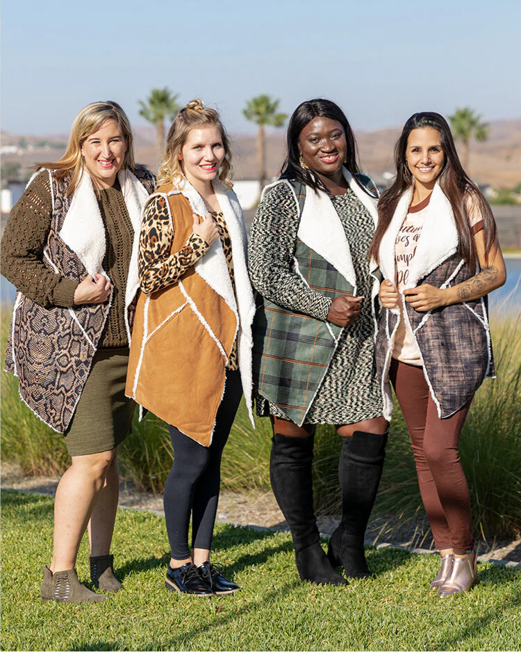 Marlow Faux Shearling Vest - Image 6