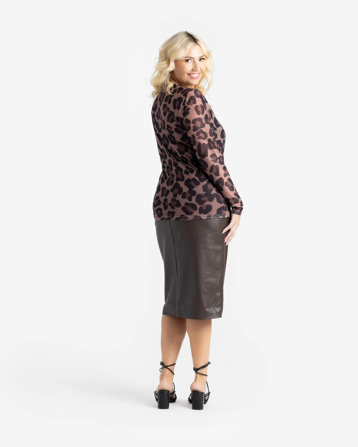 May Long Sleeve Mesh Top - Image 3