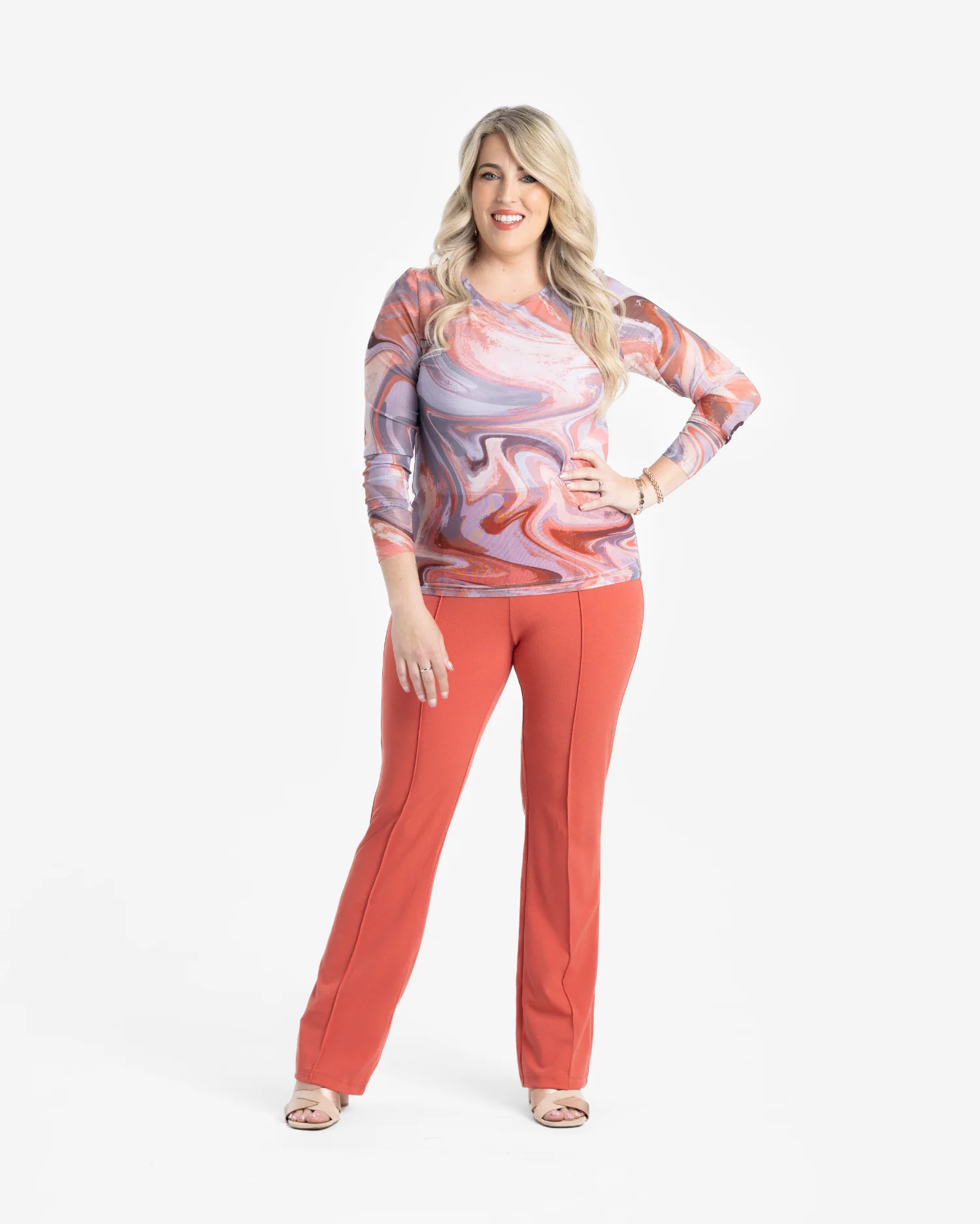 May Long Sleeve Mesh Top - Image 4