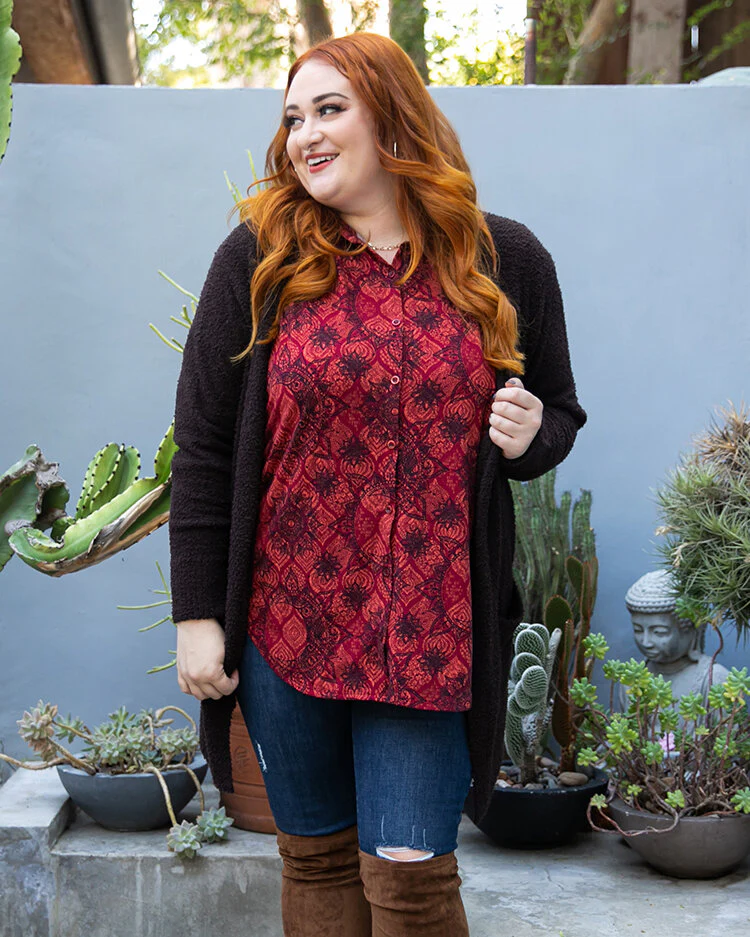 Peyton Open Front Cardigan - Image 3