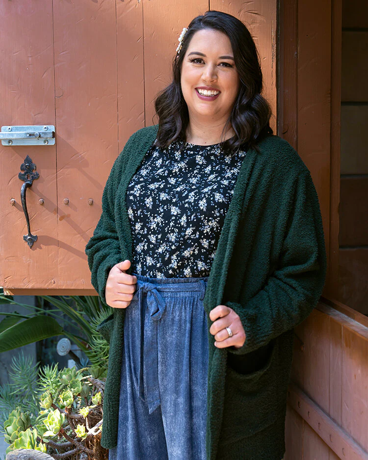 Peyton Open Front Cardigan - Image 4