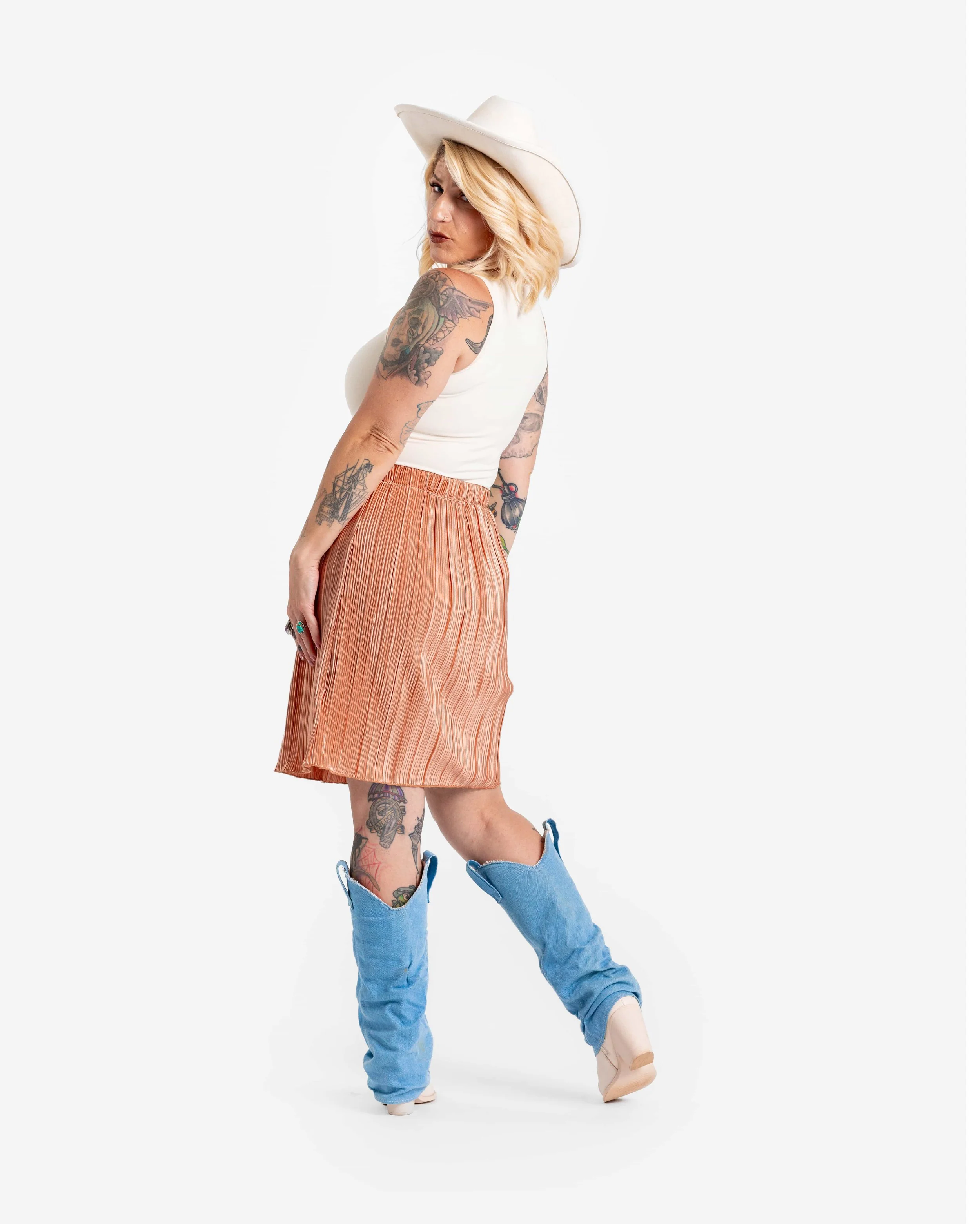 Samantha Plissé Skirt - Image 3