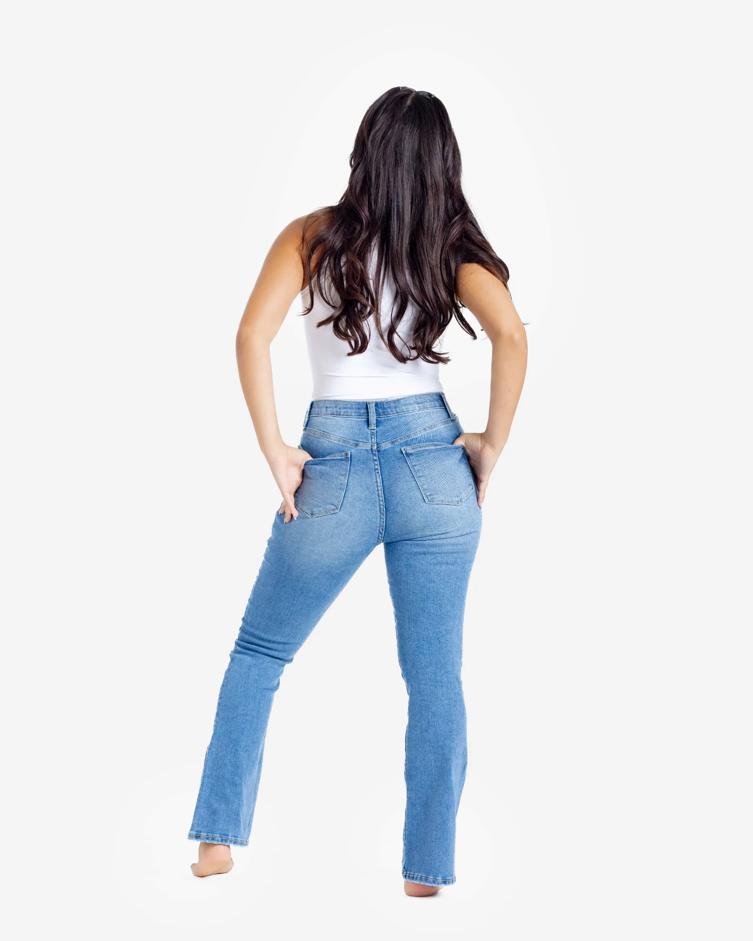 Skinny Flared Denim - Image 6