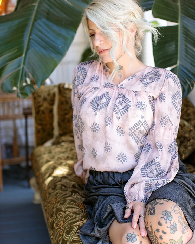 Timaree Peasant Blouse - Image 5